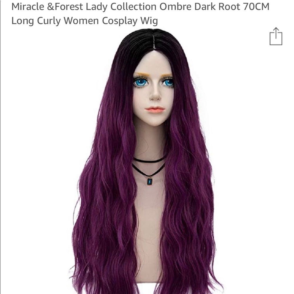 Brand new purple wig